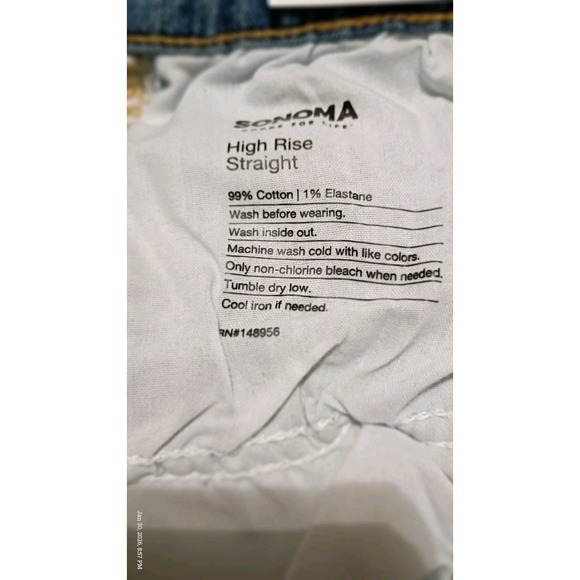 Sonoma Goods For Life Women's Jeans Size 28W - Picture 9 of 9
